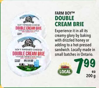 Farm Boy Farm boy™ double cream brie offer