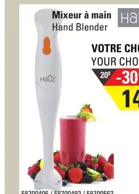 Sushi Shop Haoz hand blender offer