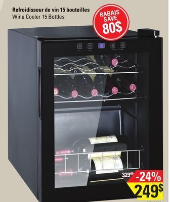 Sushi Shop Wine cooler 15 bottles offer