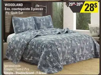 Sushi Shop Woodland pc. quilt set offer
