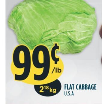 Marché Adonis Flat cabbage offer