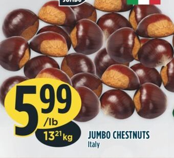 Marché Adonis Jumbo chestnuts offer