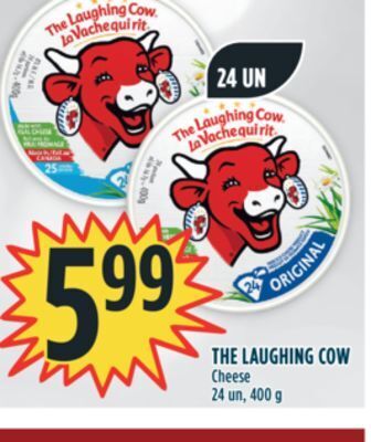 Marché Adonis The laughing cow cheese offer