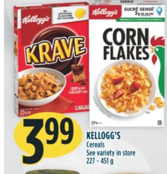 Marché Adonis Kellogg's cereals offer