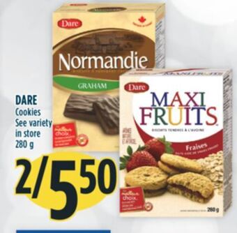 Marché Adonis Dare cookies offer