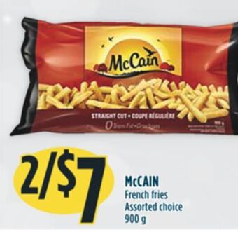 Marché Adonis Mccain french fries offer