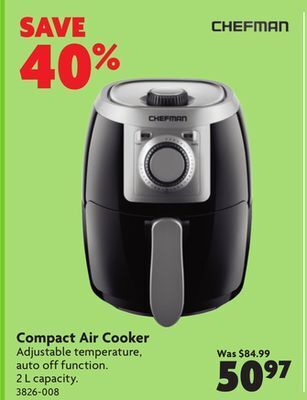 Home Hardware Compact air cooker offer
