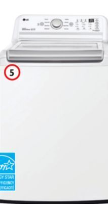Home Hardware 5.8 cu. ft. top load washer offer