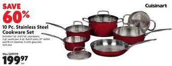 Home Hardware 10 pc. stainless steel cookware set offer