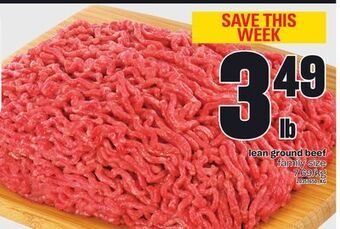 Zehrs Markets Lean ground beef offer