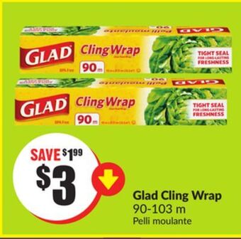 Chalo FreshCo Glad cling wrap 90-103 m offer