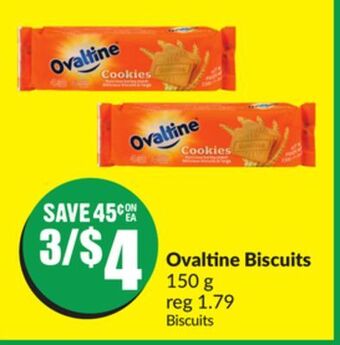 Chalo FreshCo Ovaltine biscuits 150 g offer