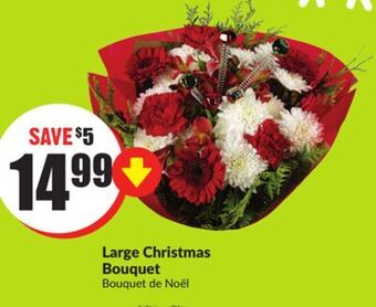 Chalo FreshCo Large christmas bouquet offer