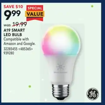 RONA Ge a19 smart led bulb offer