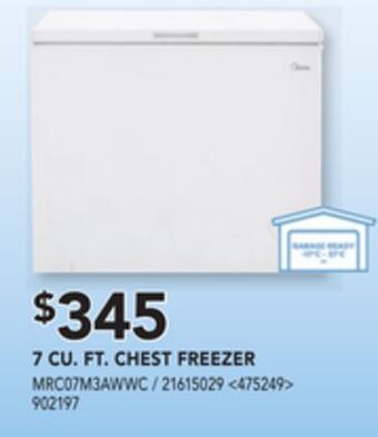 RONA Midea 7 cu. ft. chest freezer offer