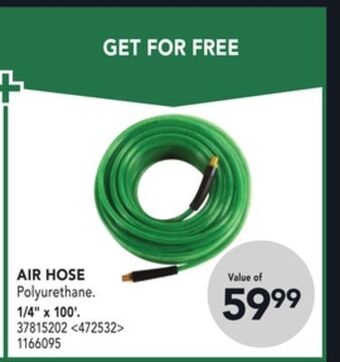RONA Metabo hpt air hose 1/4" x 100' offer