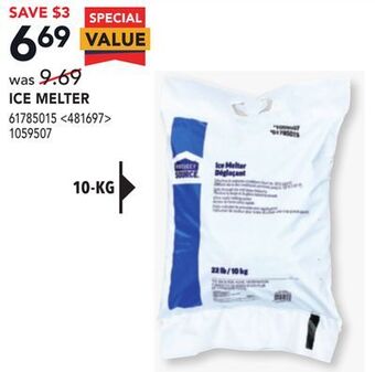 RONA Project source ice melter offer