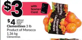 FreshCo Compliments 3 lb product of morocco 1.36 kg offer