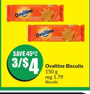 FreshCo Ovaltine biscuits 150 g offer