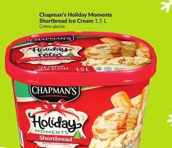 FreshCo Chapman's holiday moments shortbread ice cream 1.5 l offer