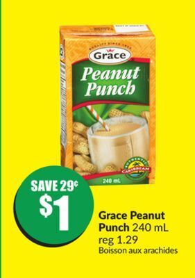 FreshCo Grace peanut punch 240 ml offer