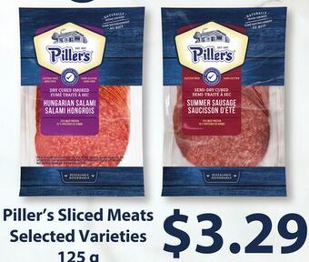 FreshCo Piller's sliced meats offer
