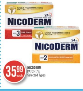 Shoppers Drug Mart Nicoderm patch 7's offer