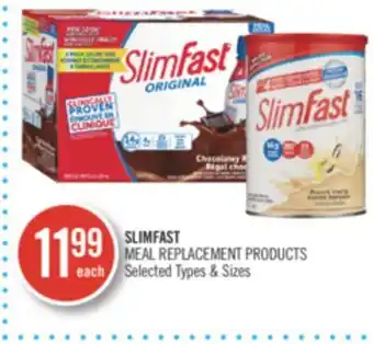 Shoppers Drug Mart Slimfast meal replacement product offer