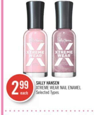 Shoppers Drug Mart Sally hansen xtreme wear nail enamel offer