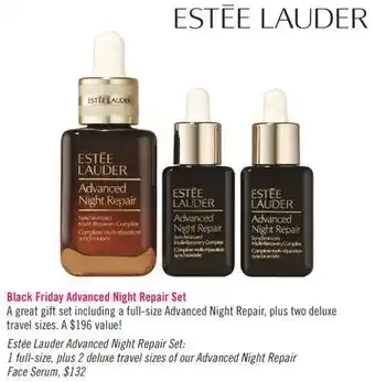 Shoppers Drug Mart Estée lauder advanced night repair set offer