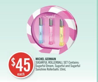 Shoppers Drug Mart Michel germain sugarful rollerball set offer