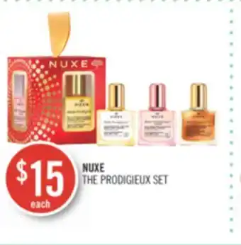 Shoppers Drug Mart Nuxe the prodigieux set offer