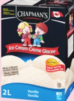 Giant Tiger Champman's ice cream offer