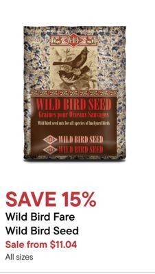 Petvalu Wild bird fare wild bird seed offer