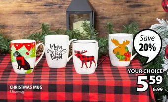 JYSK Christmas mug offer