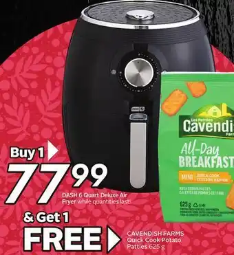 Sobeys Dash 6 quart deluxe air flyer offer