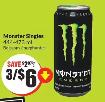 FreshCo Monster singles offer