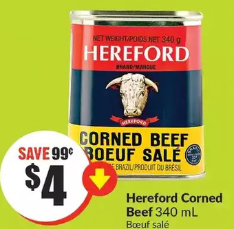 FreshCo Hereford corned beef offer