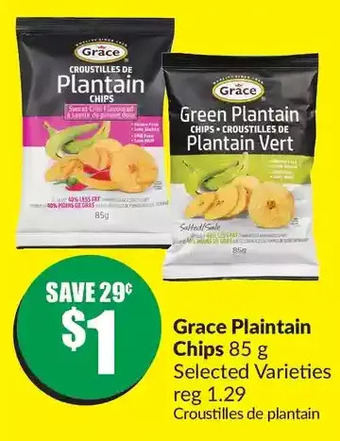 FreshCo Grace plantain chips offer
