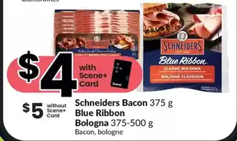 FreshCo Schneiders bacon | blue ribbon bologna offer