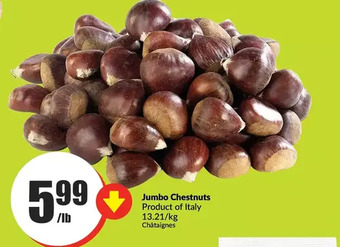 FreshCo Jumbo chestnuts offer