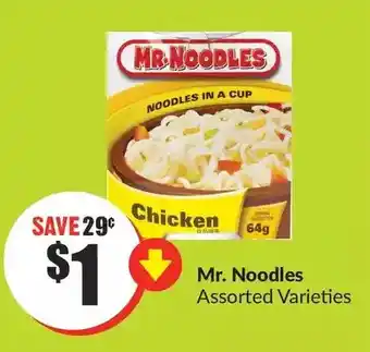 FreshCo Mr. noodles offer