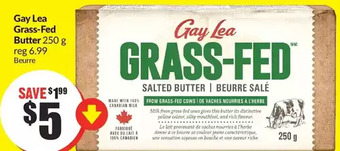 FreshCo Gay lea grass-fed butter offer