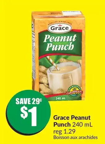 FreshCo Grace peanut punch offer
