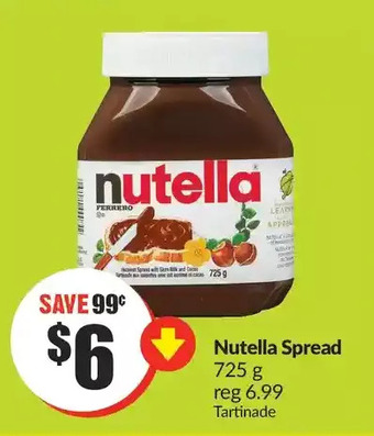 FreshCo Nutella spread offer