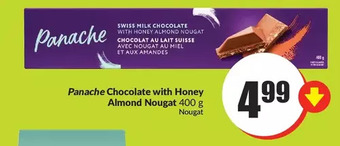 FreshCo Panache chocolate with honey almond nougat offer