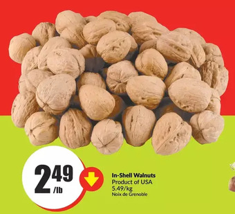 FreshCo In-shell walnuts offer