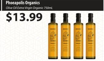 Healthy Planet Phoeapolis organics olive oil extra virgin organic offer
