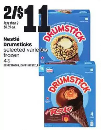Loblaws Nestlé drumsticks offer