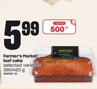 Loblaws Farmer's market loaf cake offer